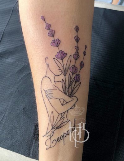 Lavendel Tattoo